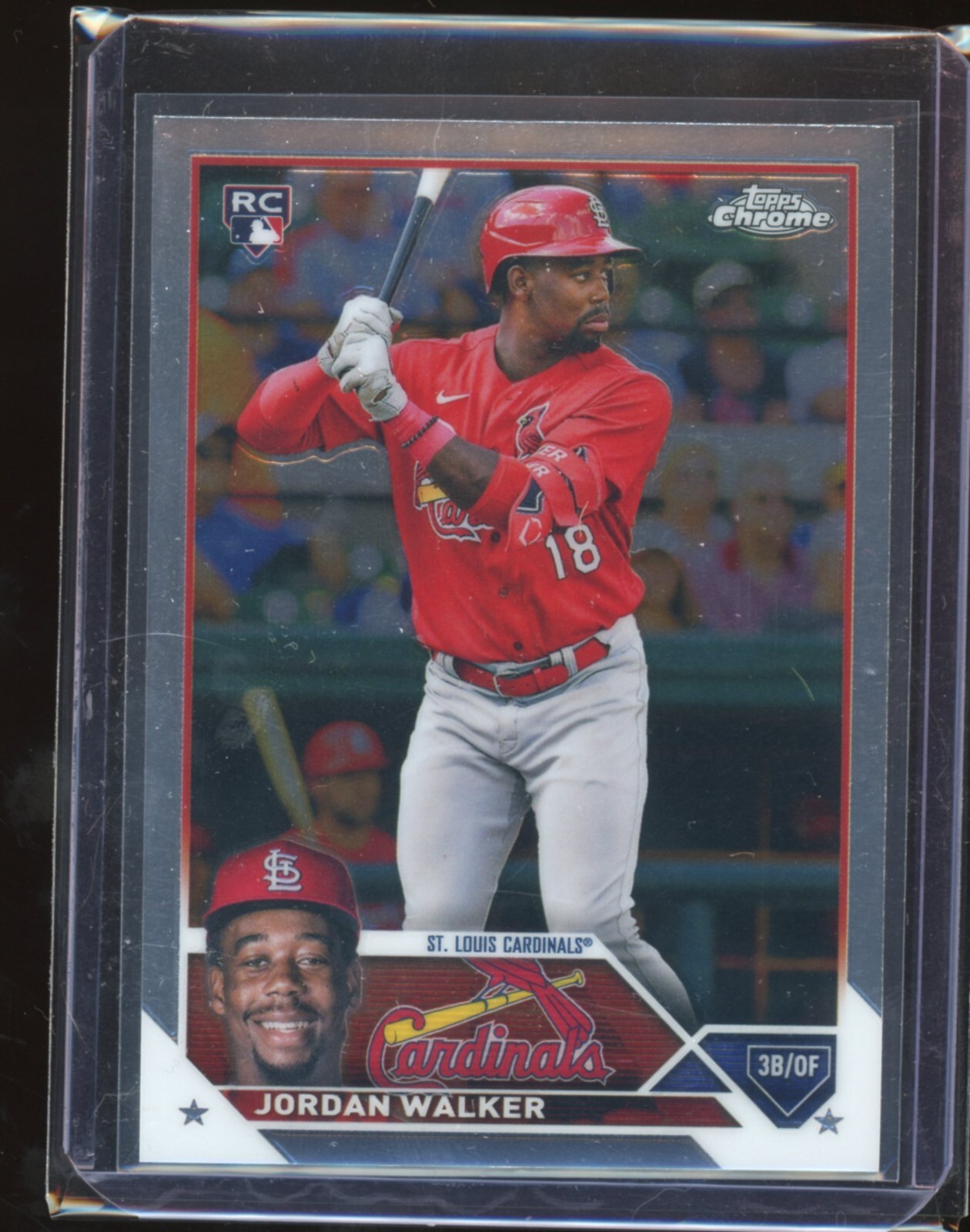 2023 Topps Chrome Jordan Walker #209 RC Rookie Card MINT PACK FRESH