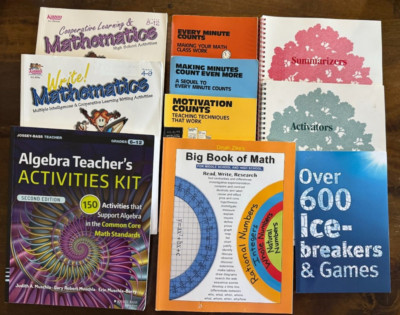 Lot 10 Middle HS Math Teacher Favorite Successful Classroom Resources, Look!