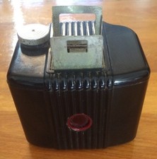 Vintage 1930s Kodak Baby Brownie Camera Black Bakelite Art Deco Collectible USA