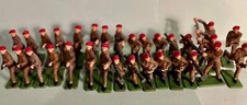 CRESCENT TOY SOLDIERS x31 WWII British Paratroopers