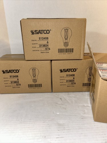 24) Satco LED Dimmable Bulbs S12408 - 450 Lumens - Warm White - A19 - Case of 24 - Picture 4 of 12