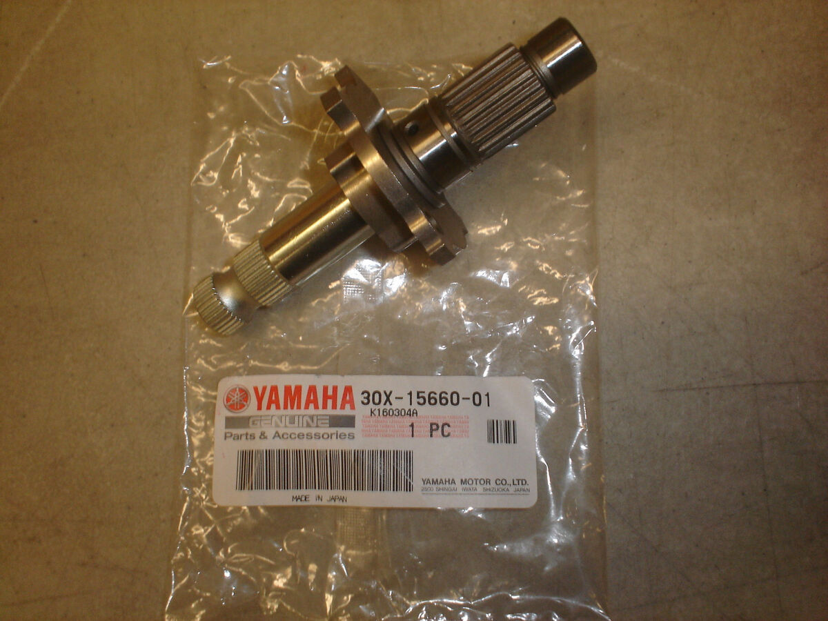 Yamaha OEM Kickstart Shaft Kick Axle TT350 XT250 XT350 30X Yamaha OEM Kickstart Shaft Kick Axle TT350 XT250 XT350 30X