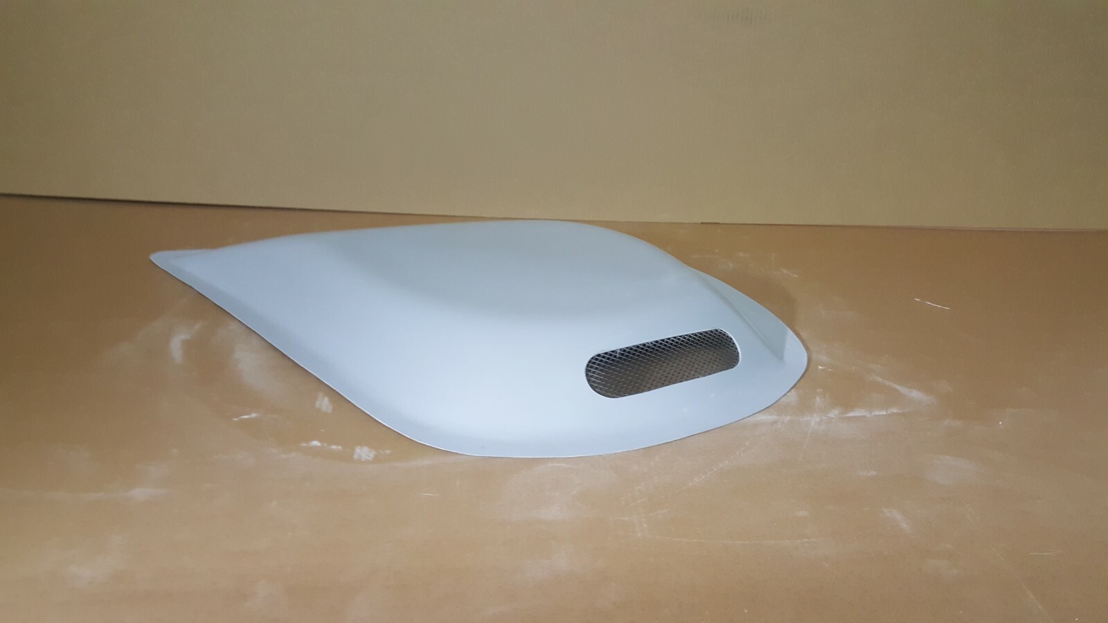 Teardrop Fiberglass Hood Scoop New 4" Grey cut and screened eBay