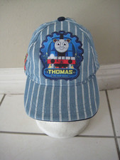 THOMAS THE TANK ENGINE TRAIN ENGINEER CONDUCTOR BASEBALL CAP HAT YOUTH One Size
