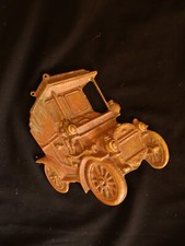 Antique Model Solid Brass Automobile Car, Decor Wall Hanging, Large Icon 16cm