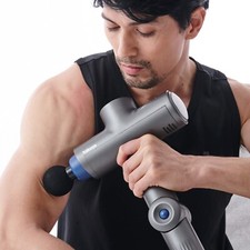 Tokuyo Massage Gun TS-166 built-in Panasonic Battery Cell 5 massage heads