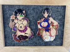 Dragon Ball Z Chichi Gine Saiyan Wife of Bardock Anime Mature Enamel Pin