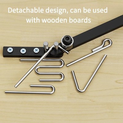 Portable User-Friendly Manual Metal Bender for Iron DIY Bending & Hobby Projects