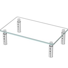 Monitor Stand -3 Adjustable Height Riser Computer Desktop Organizer for PC