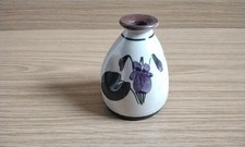 Torquay Pottery  Devon Violets Okehampton Perfume Bottle