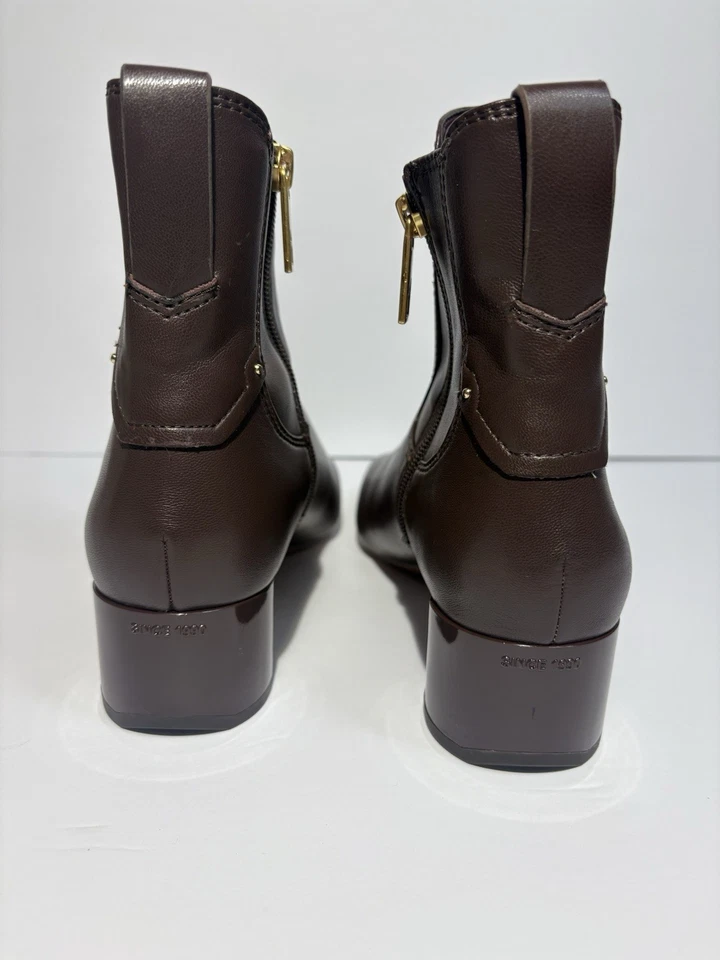 Franco Sarto Nellie Women’s Sz 7 M Faux Leather Block Heel Ankle Boots - Image 4 of 4