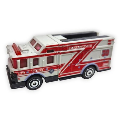 Matchbox Hazard Squad Fire Rescue Hazmat Unit 2009 MB996 Thailand Modellauto