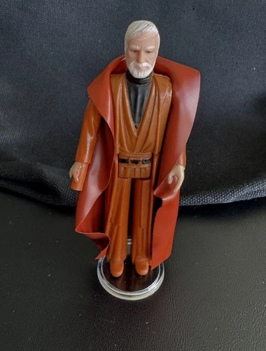 Vintage 1977 Kenner Star Wars Obi-Wan Kenobi Action Figure HONG KONG Original