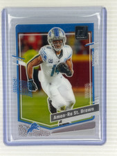 2023 Clearly Donruss Football- Amon-Ra St. Brown #17, Detroit Lions
