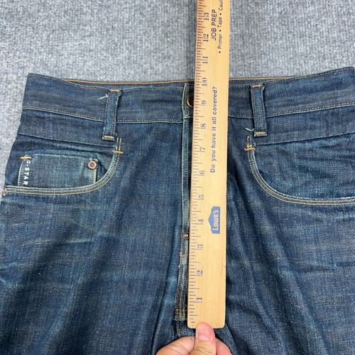 G-Star Raw Jeans Men 28x30 Dark Wash Denim Straight Originals Low Rise 5-Pockets - Picture 5 of 9