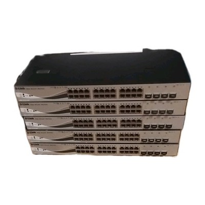 D-LINK DGS-1210-28P 28 PORT SMART MANAGED GIGABIT POE SWITCH 24 POE 4SFP | WORKS