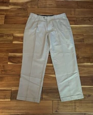 Men’s Perry Ellis Portfolio 34x30 Dress Pants Tan