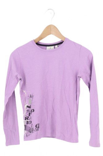 TOM TAILOR Maglietta Maniche Lunghe Per Bambini E Ragazzi - Casual, Cotone Sostenibile, Taglie 92-176