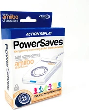 Datel Action Replay PowerSaves for Amiibo W/Power Tag White - Switch Accessory