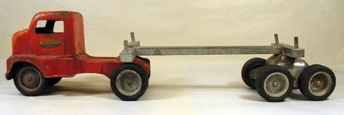 Vintage 1953 Tonka Cabover Log Toy Truck