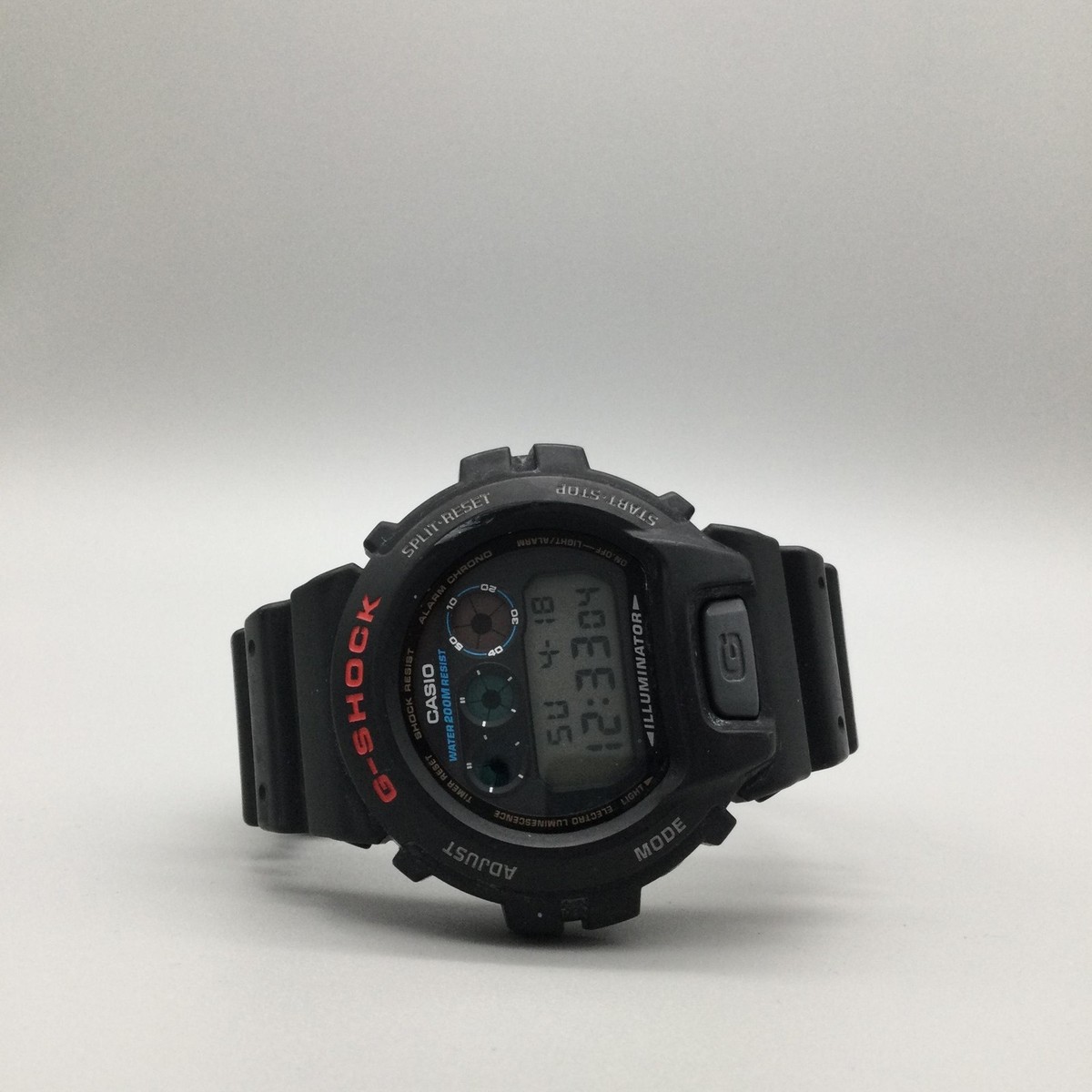 Casio G-Shock 3230 DW-6900 Mens Watch 50mm Black Digital 200M