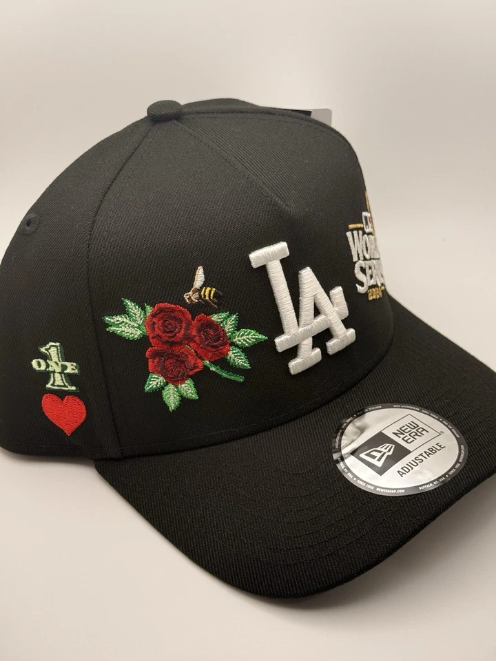 NUEVA ERA LA Dodgers Sombrero 2024 Serie Mundial Tokio Diseño Exclusivo Correa Ajustable Foto 2 de 4
