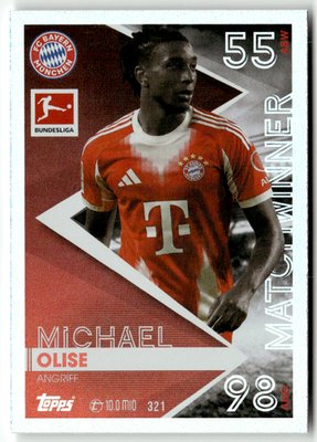 Topps Match Attax Bundesliga 2025-26 No. 321 Michael Olise