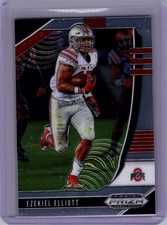 2020 Panini Prizm Draft Picks Ezekiel Elliott Ohio State Buckeyes #44