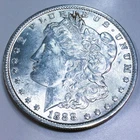 1888 Morgan Silver Dollar Beautiful Uncirculated Coin