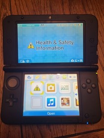Nintendo 3ds Xl Ll Hand Held System Metallic Blue Region Free
