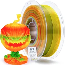 Translucent Fast Color Changing PLA, Rainbow Multicolor Filament 1.75Mm, 3D Prin