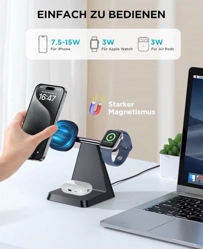 Mag-Safe Ladegerät Für iPhone Wireless Charger - Bild 3 von 3