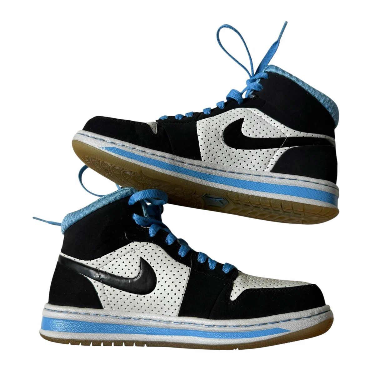 RARE Nike Air Jordan Alpha 1 University Blue UNC Sneakers Size 5.5Y No Box Air Jordan 1 High  main image 4
