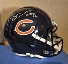 ROQUAN SMITH CHICAGO BEARS AUTOGRAPHED SIGNED FULL SIZE REPLICA HELMET BECKETT