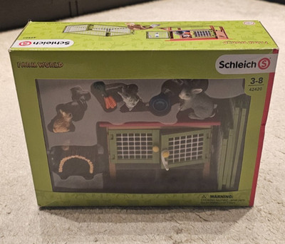 Schleich 42420 Kaninchenstall Farm World / Set komplett + OVP