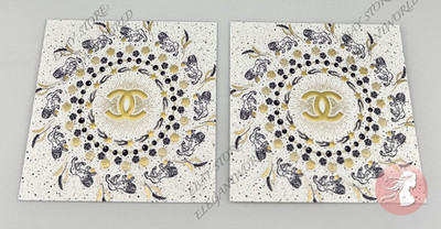 Chanel Holiday 2025 Winter Constellation Lot of 2 Fragrance Blotter Cards NEW