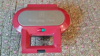Wolfgang Puck Pie & Pastry Baker Maker Red Electric BPM00025 Clean Working Nice