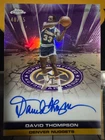 2025 Topps Chrome Basketball Purple Refractor David Thompson #TAU-DT