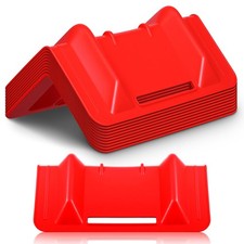 10 Pack Flatbed Edge Protectors Cargo Loads Corner Webbing Red