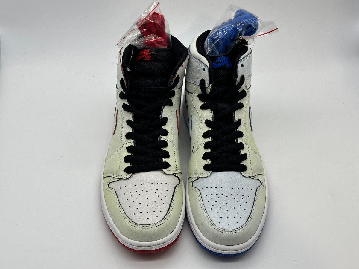 NEW Nike Air Jordan 1 SB QS Lance Mountain White 653532-100  display picture 2