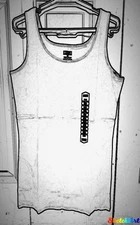 Duluth Trading Women's No-Yank Wireless Bra Tank Size Large Mango