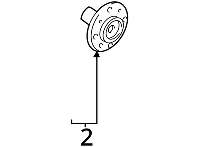 MB948961 Mitsubishi OEM Genuine Hub ASSY FR Wheel for sale online