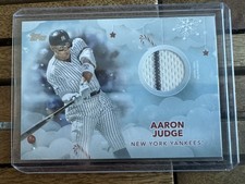 2020 Topps Holiday - Walmart Mega Box Relics Aaron Judge #WHR-AJ (MEM)