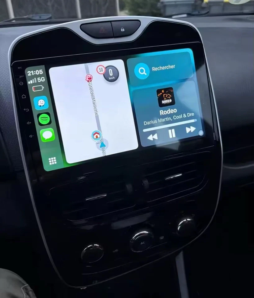 Autoradio Renault Clio 4 / 5 RS navigatore Android 14 QLED CarPlay GPS Medianav - Immagine 2 di 4
