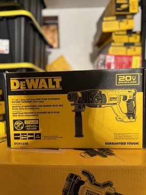 New DeWalt DCH133B 20V MAX XR Brushless 1'' SDS-Plus Rotary Hammer Drill BareTool