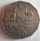 2001 Australia 50 Cents — photo from another recent sale