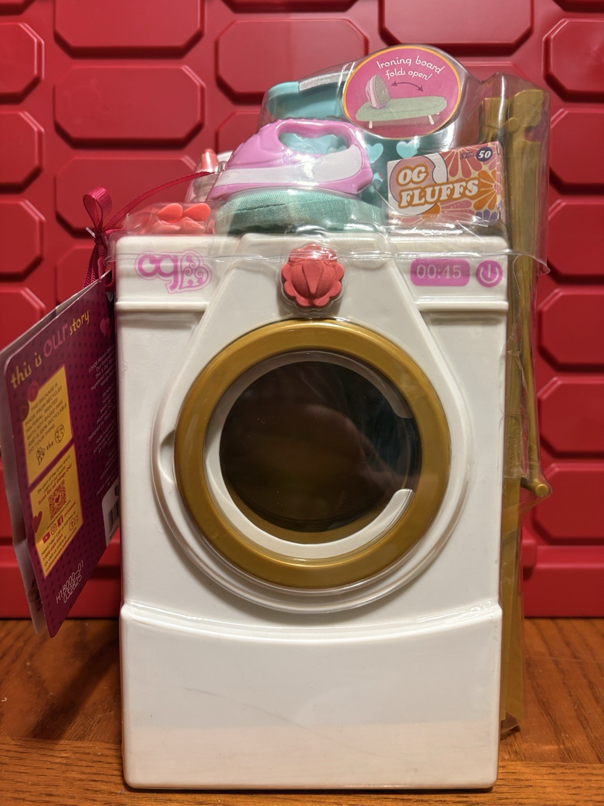Our Generation Laundry Day 18&rdquo; Doll /Play Set / NEW / Wash