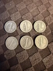 6- 1942 S MERCURY DIMES