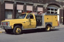 Fairmont WV Engine 40 1982 Chevrolet RSI Mini Pumper - Fire Apparatus Slide 