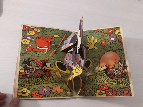 Walt Disney - Topolina e L'Anatroccolo Libro illustrato con Pop-Up 1935 1° Ediz - Foto 10 di 24